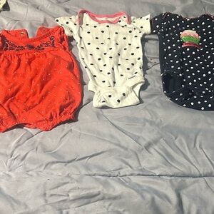 Polka Dot Kids One Piece Set